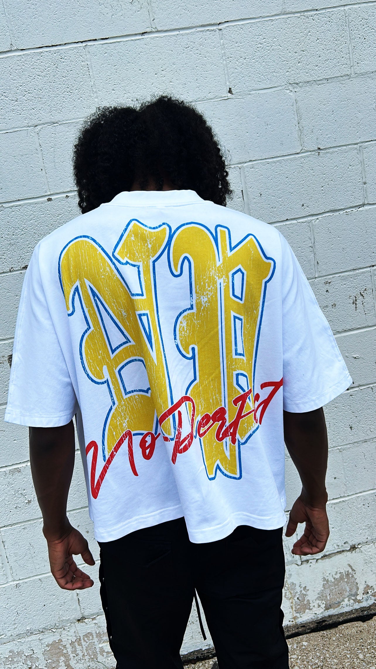 "DESIGN BY GOD", TEE (WHITE)